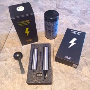 🆕 Everyday Dose USB Supercharged Frother, Vessel and Gunmetal Coffee Scoop